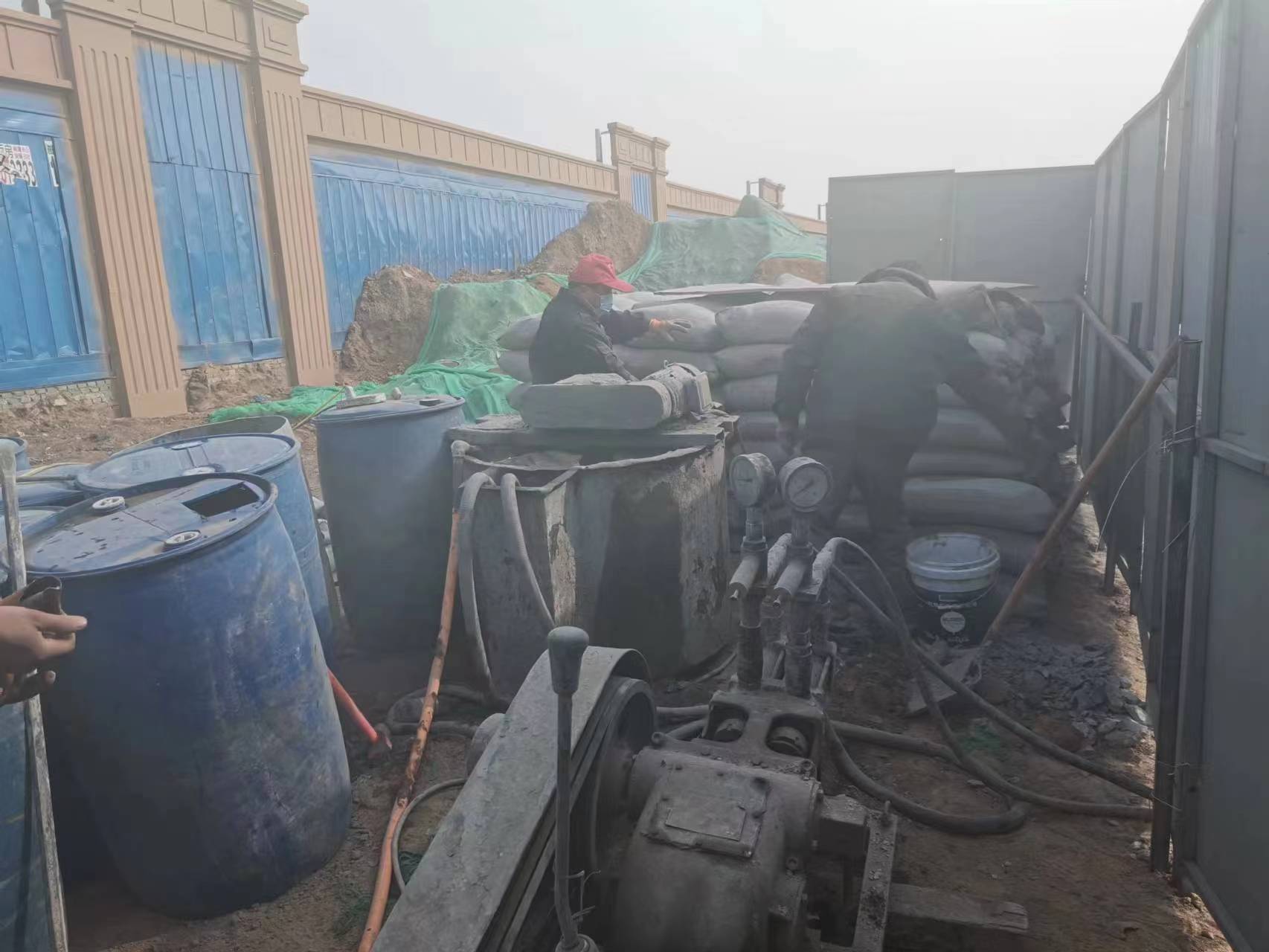 曲阳房屋下沉注浆